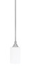 Toltec Lighting - 23-BN-310 - One Light Mini Pendant - Stem - Brushed Nickel