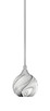 Toltec Lighting - 23-BN-4109 - One Light Mini Pendant - Stem - Brushed Nickel