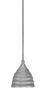 Toltec Lighting - 23-BN-425 - One Light Mini Pendant - Any - Brushed Nickel