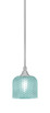 Toltec Lighting - 23-BN-4615 - One Light Mini Pendant - Stem - Brushed Nickel