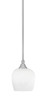 Toltec Lighting - 23-BN-4811 - One Light Mini Pendant - Stem - Brushed Nickel