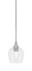Toltec Lighting - 23-BN-4812 - One Light Mini Pendant - Stem - Brushed Nickel