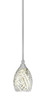 Toltec Lighting - 23-BN-5054 - One Light Mini Pendant - Stem - Brushed Nickel