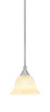 Toltec Lighting - 23-BN-508 - One Light Mini Pendant - Any - Brushed Nickel