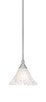 Toltec Lighting - 23-BN-751 - One Light Mini Pendant - Any - Brushed Nickel