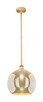 Innovations - 616-1S-BB-G128-14 - One Light Pendant - Edison - Brushed Brass