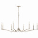 Malene Eight Light Chandelier (52697PN)
