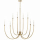 Malene Eight Light Foyer Chandelier (52699CPZ)