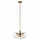 Kichler - 52700CPZ - Three Light Chandelier/Semi Flush - Silvarious - Champagne Bronze