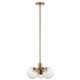Silvarious Three Light Chandelier/Semi Flush (52700CPZ)