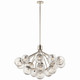 Kichler - 52702PN - 16 Light Chandelier Convertible - Silvarious - Polished Nickel