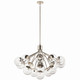Kichler - 52702PNCLR - 16 Light Chandelier Convertible - Silvarious - Polished Nickel