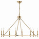 Carrick Eight Light Chandelier (52706CPZ)