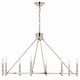 Carrick Eight Light Chandelier (52706PN)