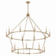 Kichler - 52708CPZ - 18 Light Chandelier - Carrick - Champagne Bronze
