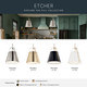 Etcher Two Light Pendant (52711CLP)