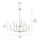 Madden Nine Light Chandelier (52720NI)