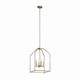Kichler - 52722CPZ - Four Light Foyer Pendant - Madden - Champagne Bronze