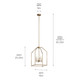 Madden Four Light Foyer Pendant (52722CPZ)