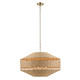 Kichler - 52744CPZ - Four Light Pendant - Lulo - Champagne Bronze