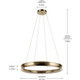 Larousse LED Chandelier (52747CPZLED)