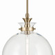 Laria One Light Pendant (52779CPZCLR)