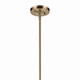 Laria One Light Pendant (52779CPZCLR)