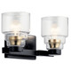 Vionnet Two Light Bath (55011BK)