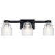Vionnet Three Light Bath (55012BK)