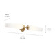 Truby Two Light Bath (55075CPZ)