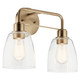 Kichler - 55101CPZ - Two Light Bath - Meller - Champagne Bronze