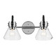 Farum Two Light Bath (55154CHCLR)