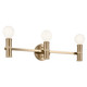 Kichler - 55157CPZ - Three Light Bath - Torche - Champagne Bronze