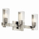 Kichler - 55168NI - Three Light Vanity - Jemsa - Brushed Nickel