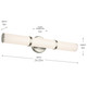 Rosh LED Linear Bath (55188NILED)