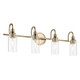 Kichler - 55212CPZ - Four Light Bath - Kavi - Champagne Bronze