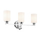 Kichler - 55226CH - Three Light Bath - Gioe - Chrome