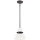 Kichler - 59003WH - One Light Outdoor Pendant - Lozano - White