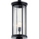 Barras One Light Outdoor Post Mount (59025BK)