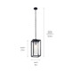 Mercer One Light Outdoor Pendant (59064BSL) Mercer One Light Outdoor Pendant (59064BSL)