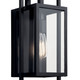 Goson One Light Outdoor Wall Mount (59086BK)