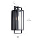Goson One Light Outdoor Wall Mount (59087BK)