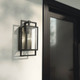 Goson One Light Outdoor Wall Mount (59087BK)