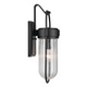 Brix One Light Outdoor Wall Mount (59124BKT)