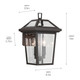 Regence Two Light Outdoor Wall Mount (59125OZ)