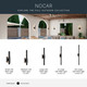 Nocar LED Outdoor Wall Mount (59144BKT)