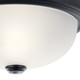 Two Light Flush Mount (8111BK)