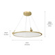 Jovian LED Chandelier (84314CG)