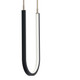 Wayan LED Linear Chandelier (84315MBK) Wayan LED Linear Chandelier (84315MBK)