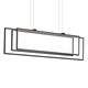Jestin LED Linear Chandelier (84331MBK) Jestin LED Linear Chandelier (84331MBK)